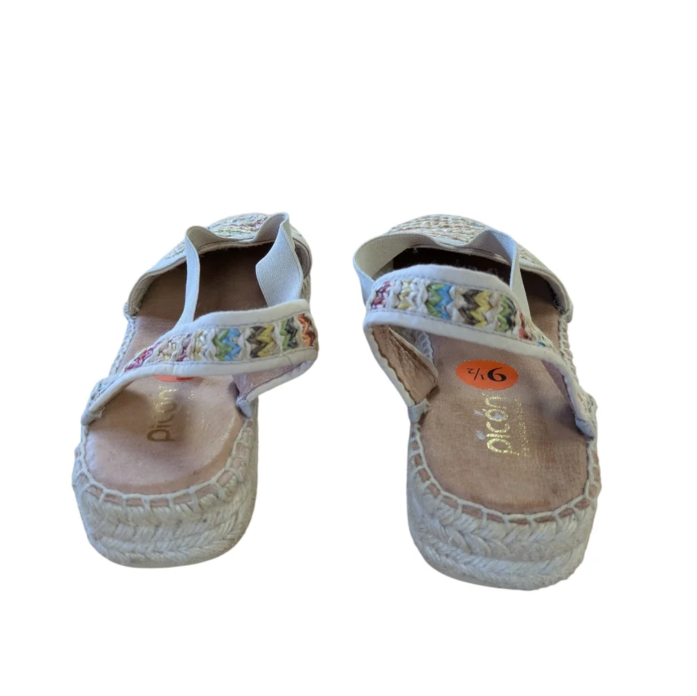 Picon Espadrille Sandals Made in Spain Size 9.5 - Picture 7 of 10
